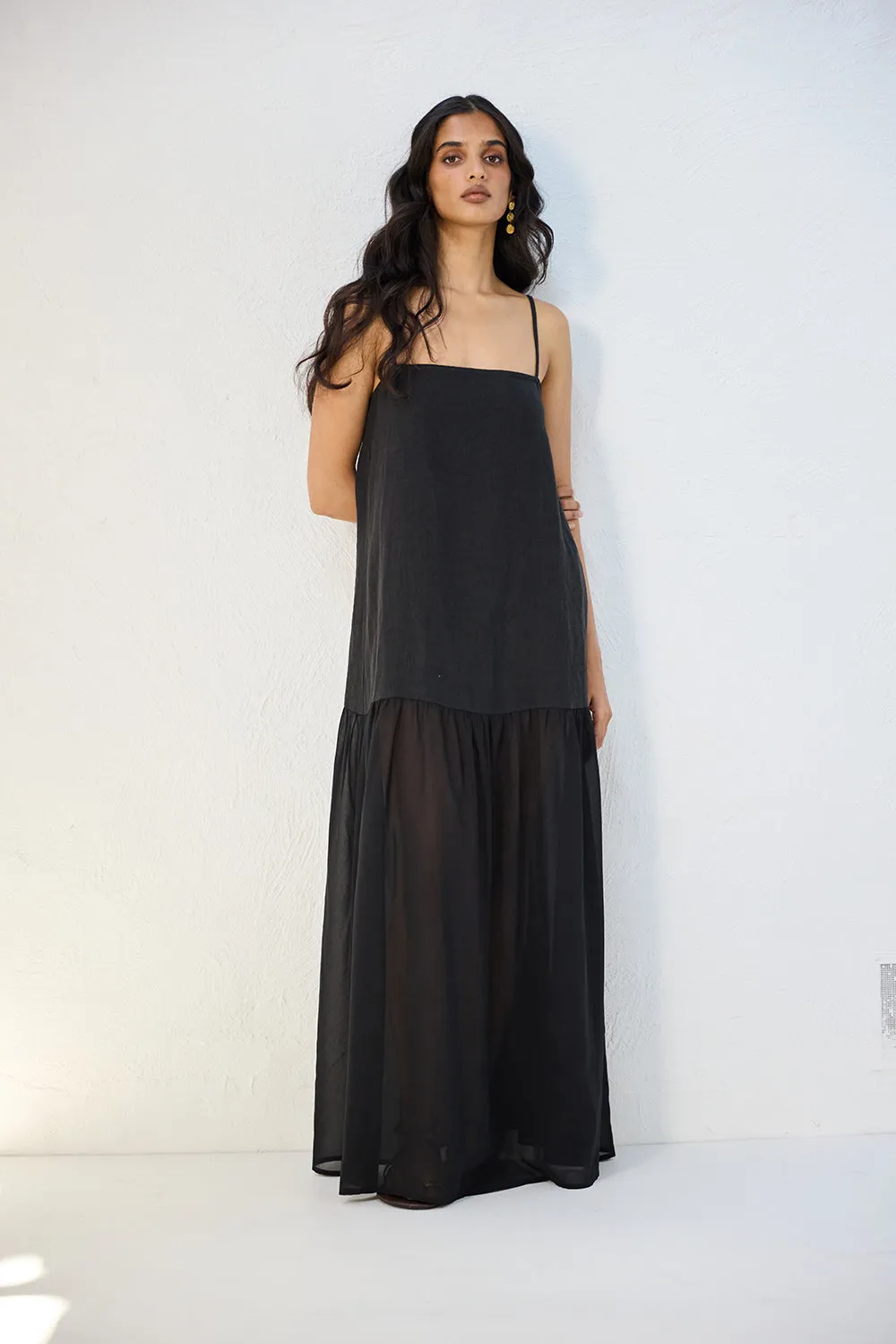 Nora Maxi Dress Black sold by Verge Girl