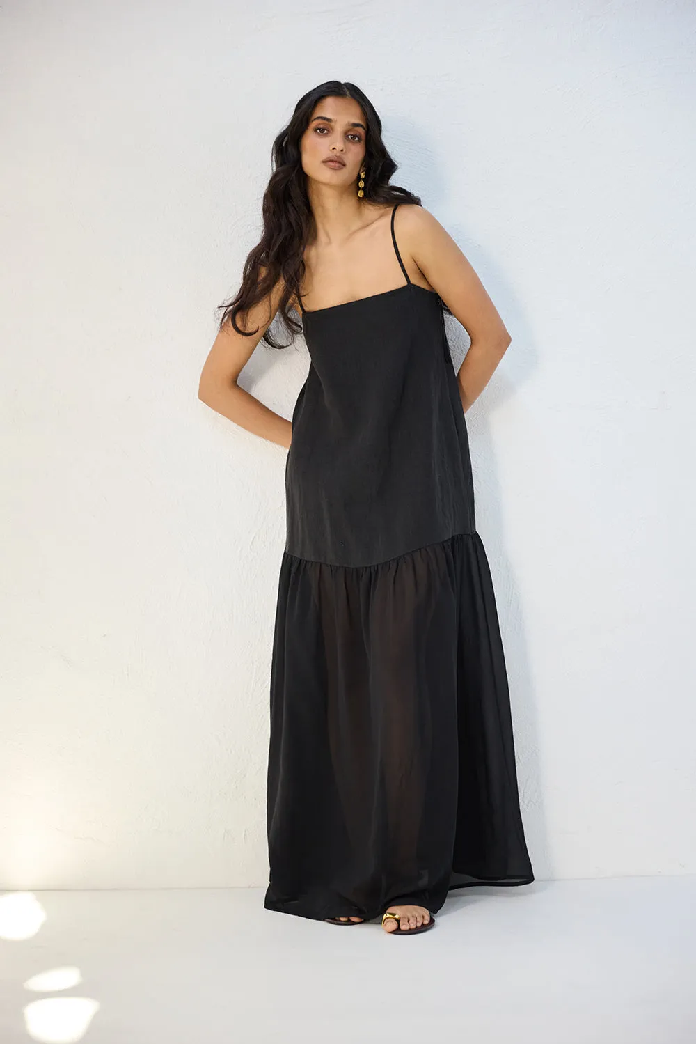 Nora Maxi Dress Black sold by Verge Girl product image thumbnail 3