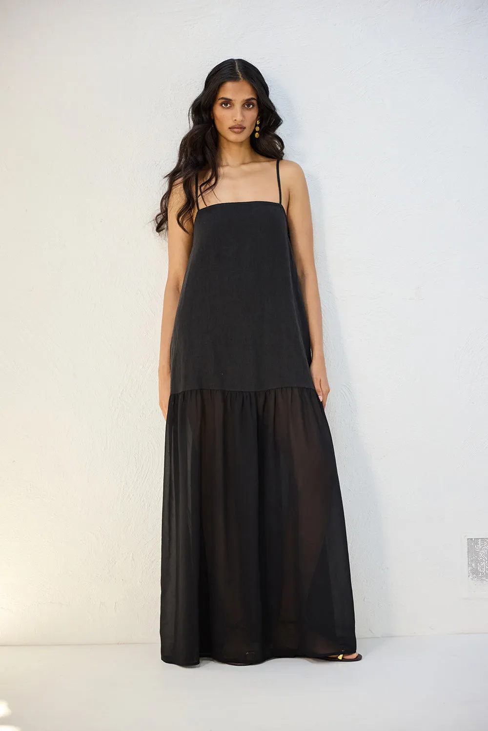 Nora Maxi Dress Black sold by Verge Girl product image thumbnail 5