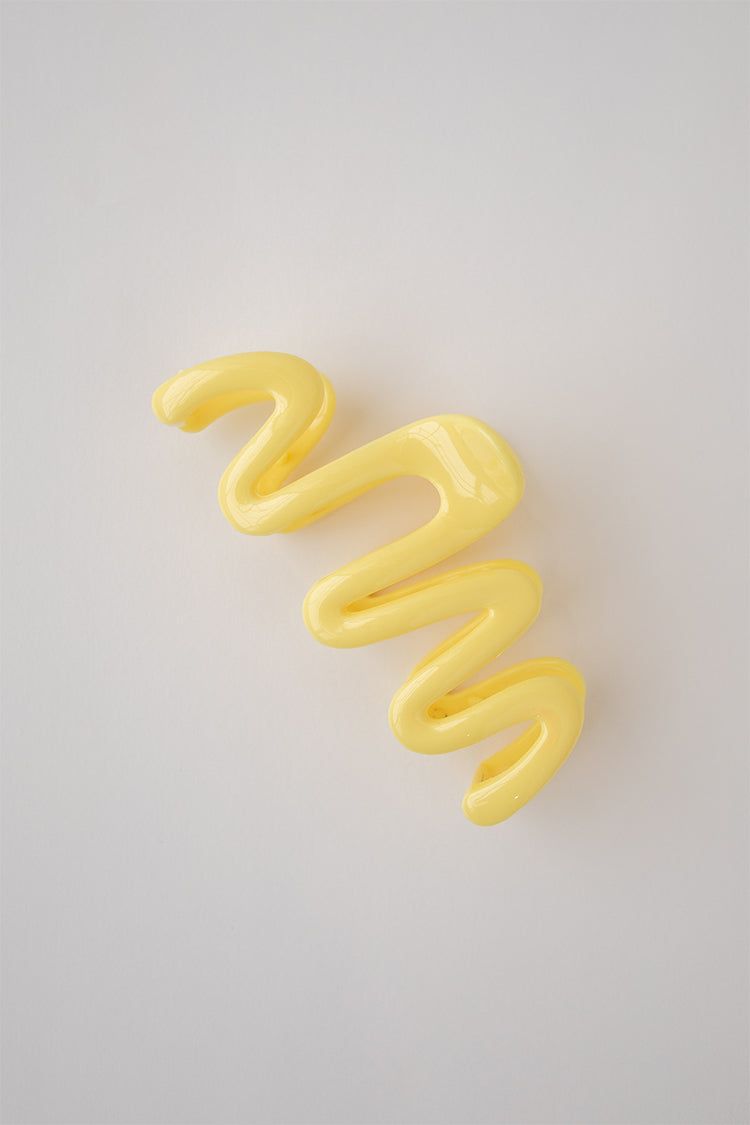 Iconic Hair Clip Yellow sold by Verge Girl
