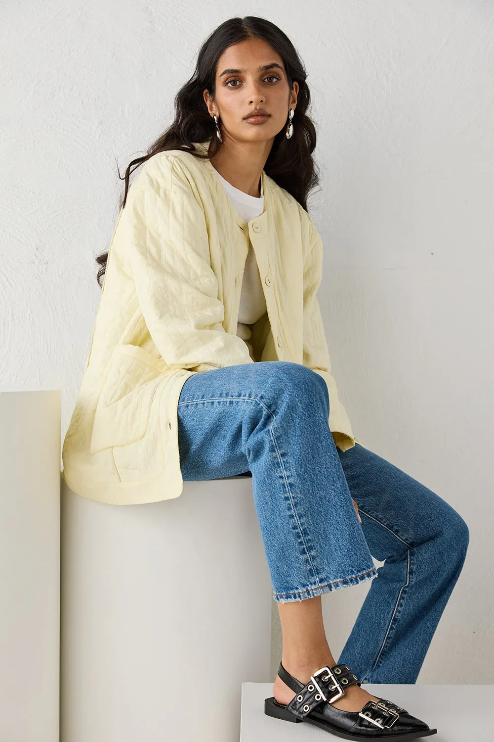 Mona Jacket Butter sold by Verge Girl product image thumbnail 4