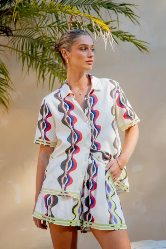 VRG GRL Introspective Shirt // Swirl sold by Verge Girl