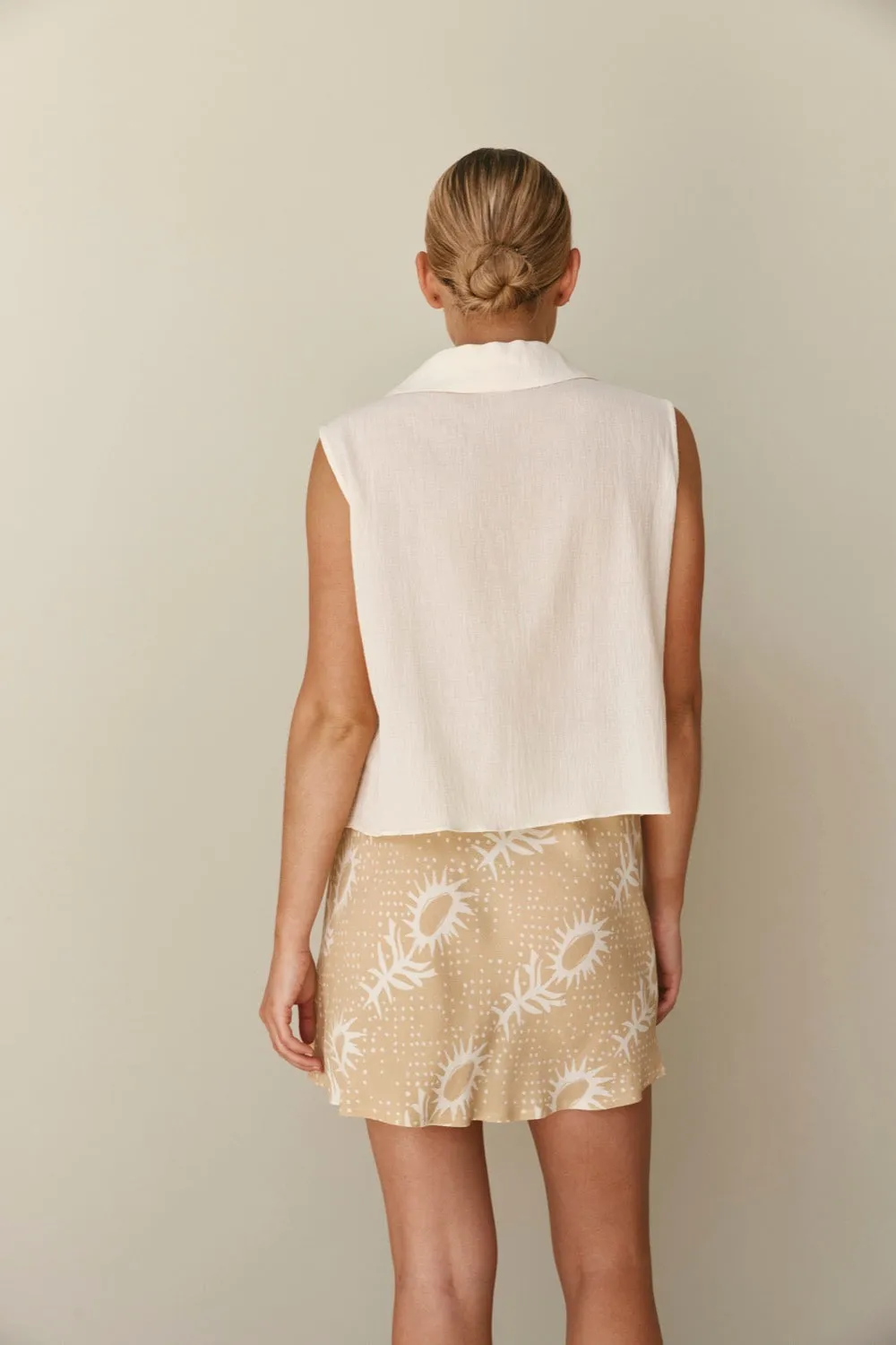 The Way To San Jose Bias Cut Mini Skirt Zeia sold by Verge Girl product image thumbnail 5