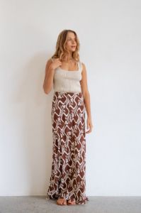 Carmine Bias Cut Maxi Skirt Rustica sold by Verge Girl