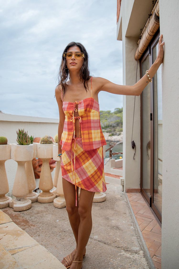 VRG GRL The Way To San Jose Mini Skirt // Check sold by Verge Girl product image thumbnail 6