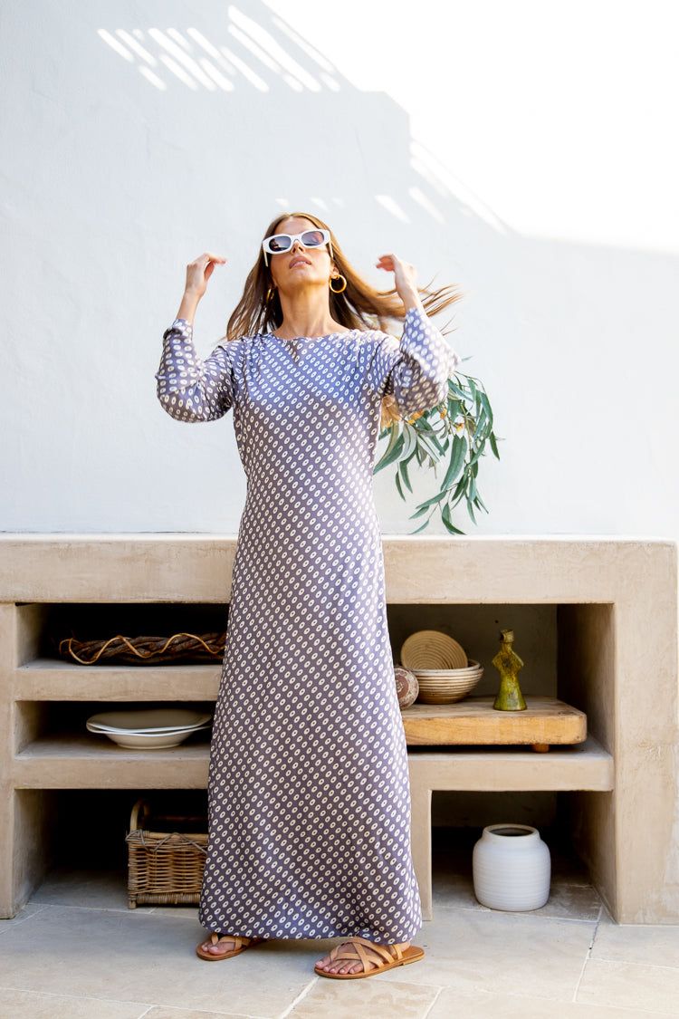 El Mirage Bias Cut Maxi Dress Mauve sold by Verge Girl product image thumbnail 5