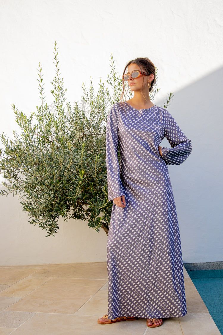 El Mirage Bias Cut Maxi Dress Mauve sold by Verge Girl product image thumbnail 4