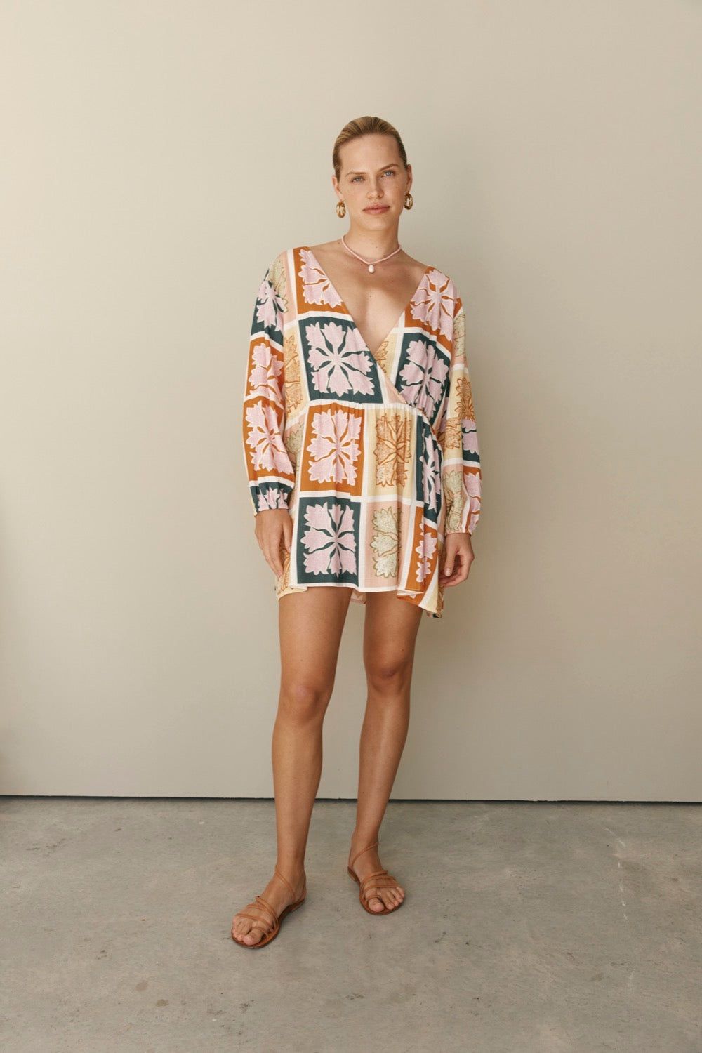 Odessa Smock Mini Dress Sunnei sold by Verge Girl product image thumbnail 3