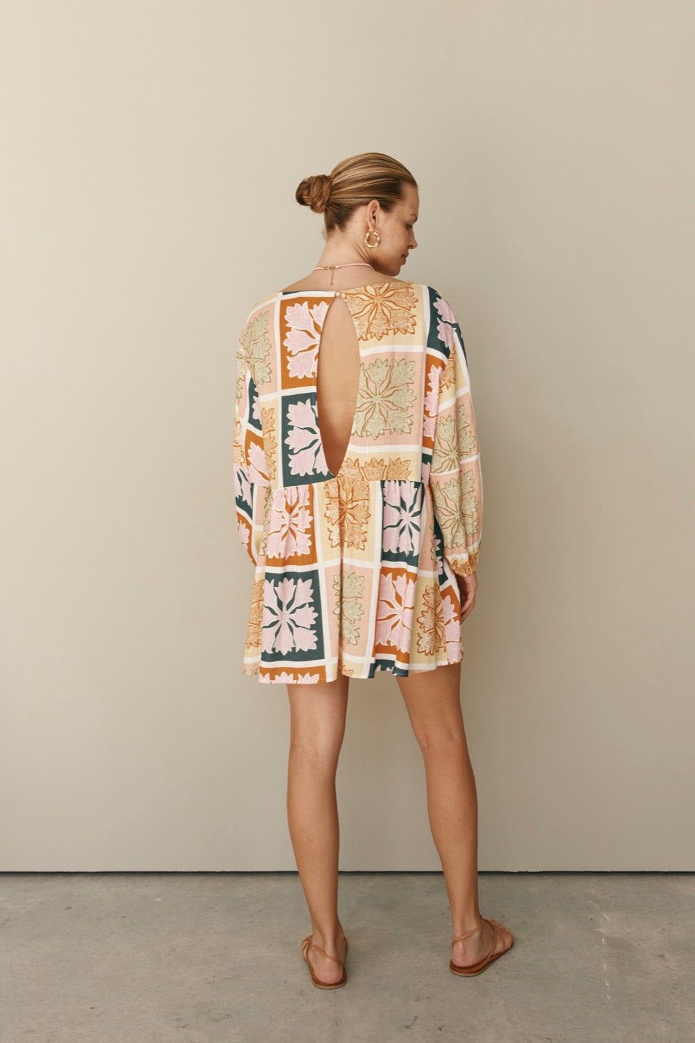 Odessa Smock Mini Dress Sunnei sold by Verge Girl product image thumbnail 4