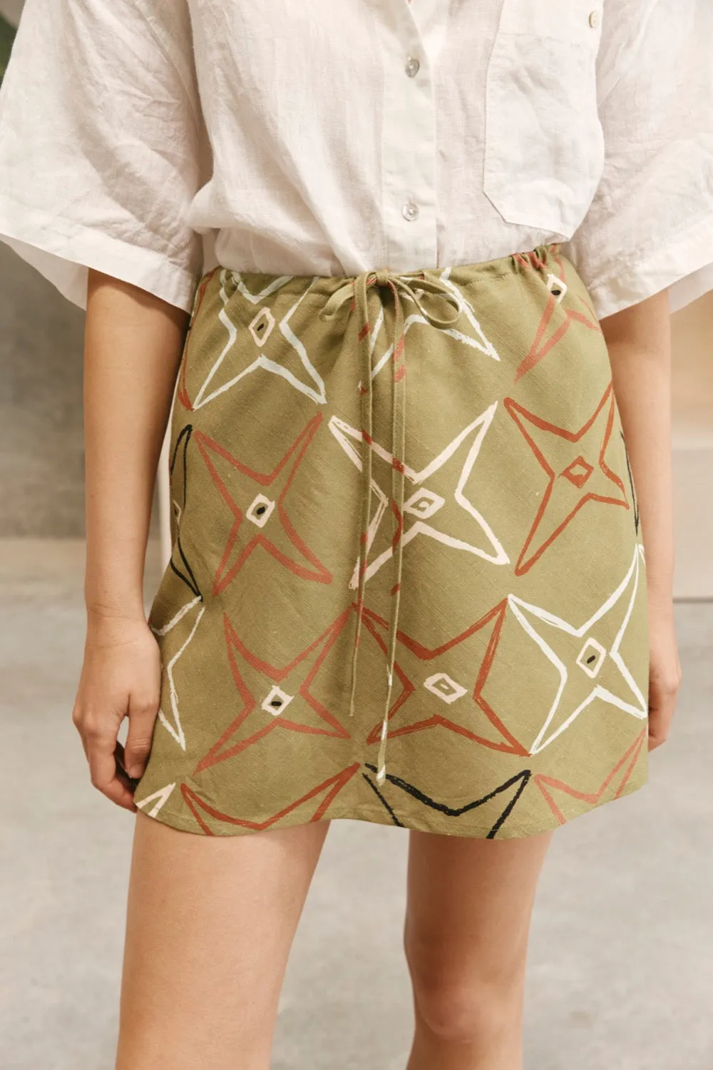 The Way To San Jose Bias Cut Mini Skirt Esse sold by Verge Girl product image thumbnail 2