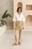 The Way To San Jose Bias Cut Mini Skirt Esse sold by Verge Girl