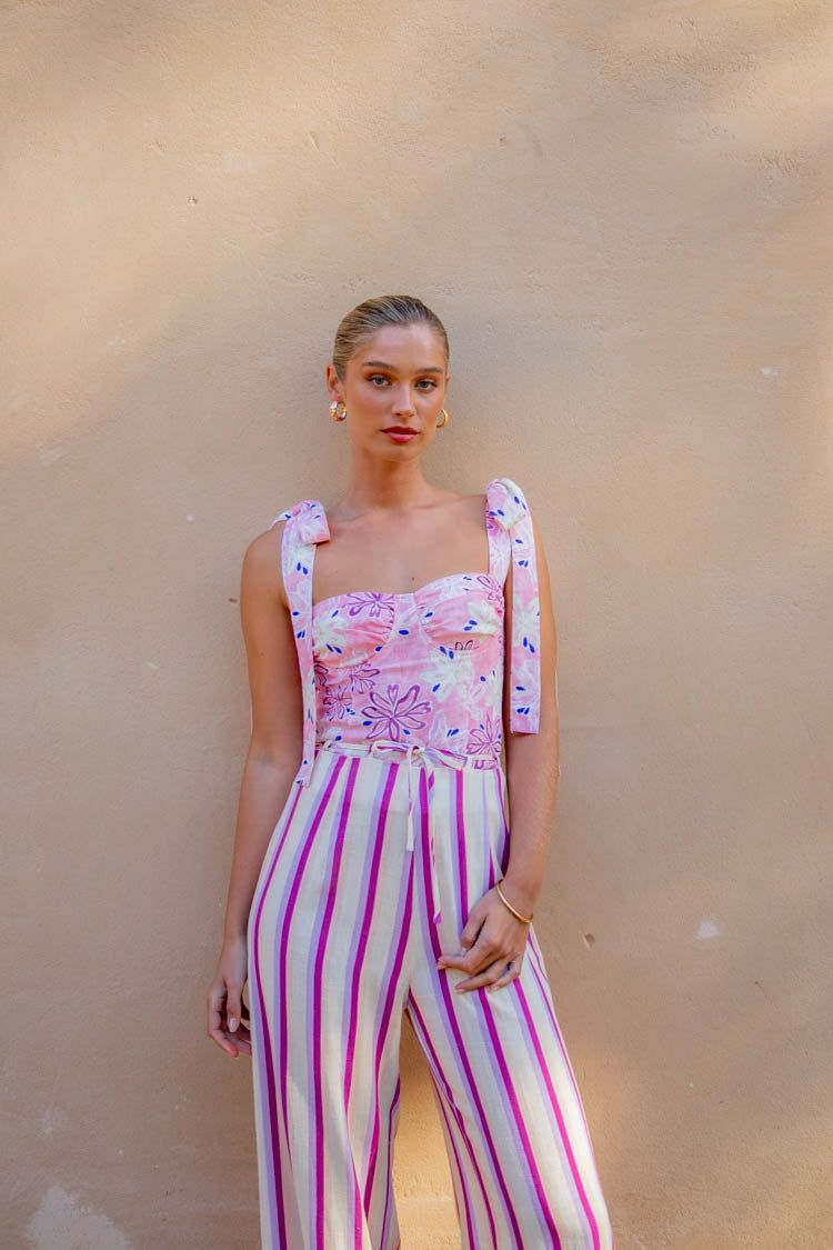 VRG GRL Salty Hair Tie Top // Flora sold by Verge Girl product image thumbnail 7