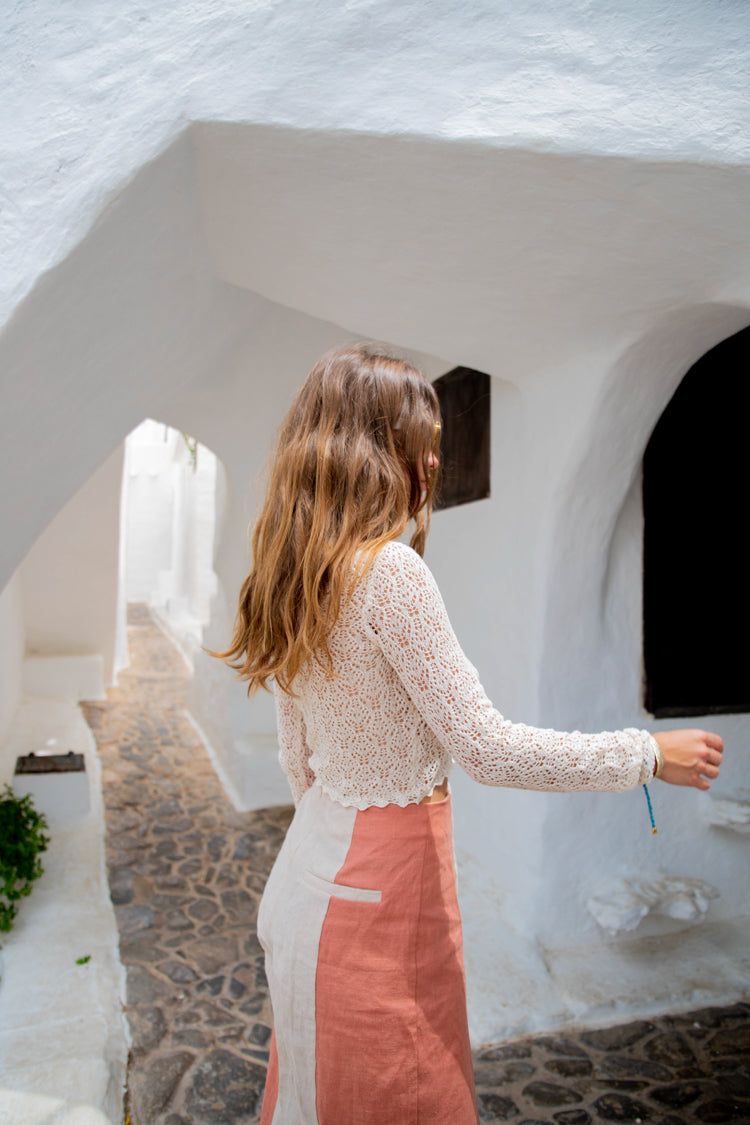 VRG GRL Lily Rose Knit Top // Cream sold by Verge Girl product image thumbnail 4