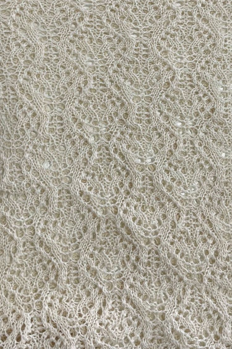 VRG GRL Lily Rose Knit Top // Cream sold by Verge Girl product image thumbnail 7