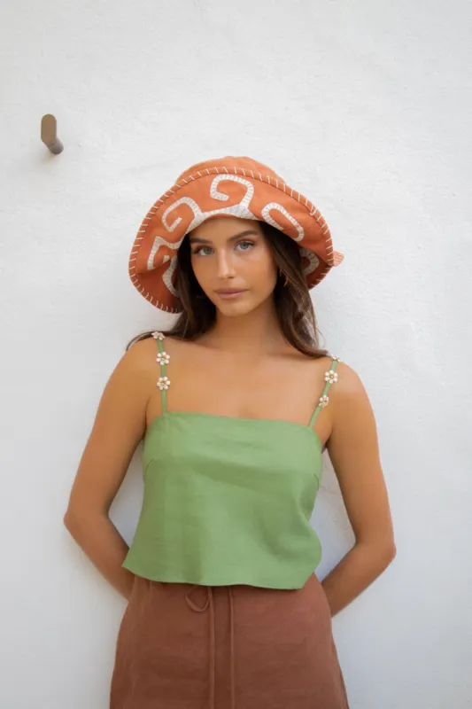 Floria Cami Green sold by Verge Girl