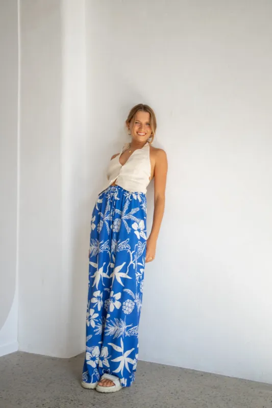 Lust For Sun Pants Blue sold by Verge Girl