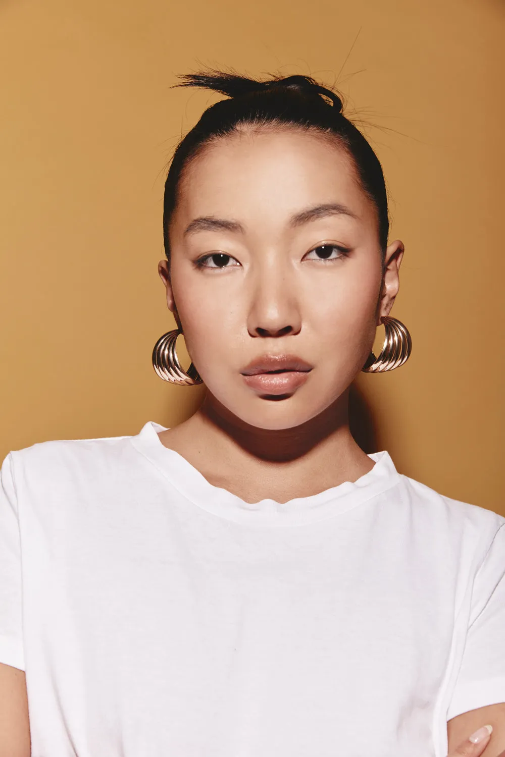 Sway Earrings Gold sold by Verge Girl