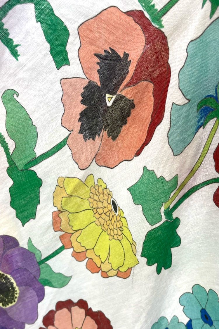 VRG GRL Botanica Bias Cut Linen Maxi Dress sold by Verge Girl product image thumbnail 11