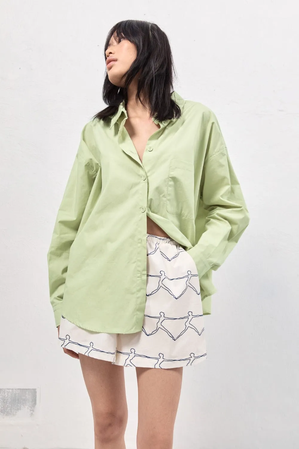 Hanna Shirt Mint sold by Verge Girl product image thumbnail 2