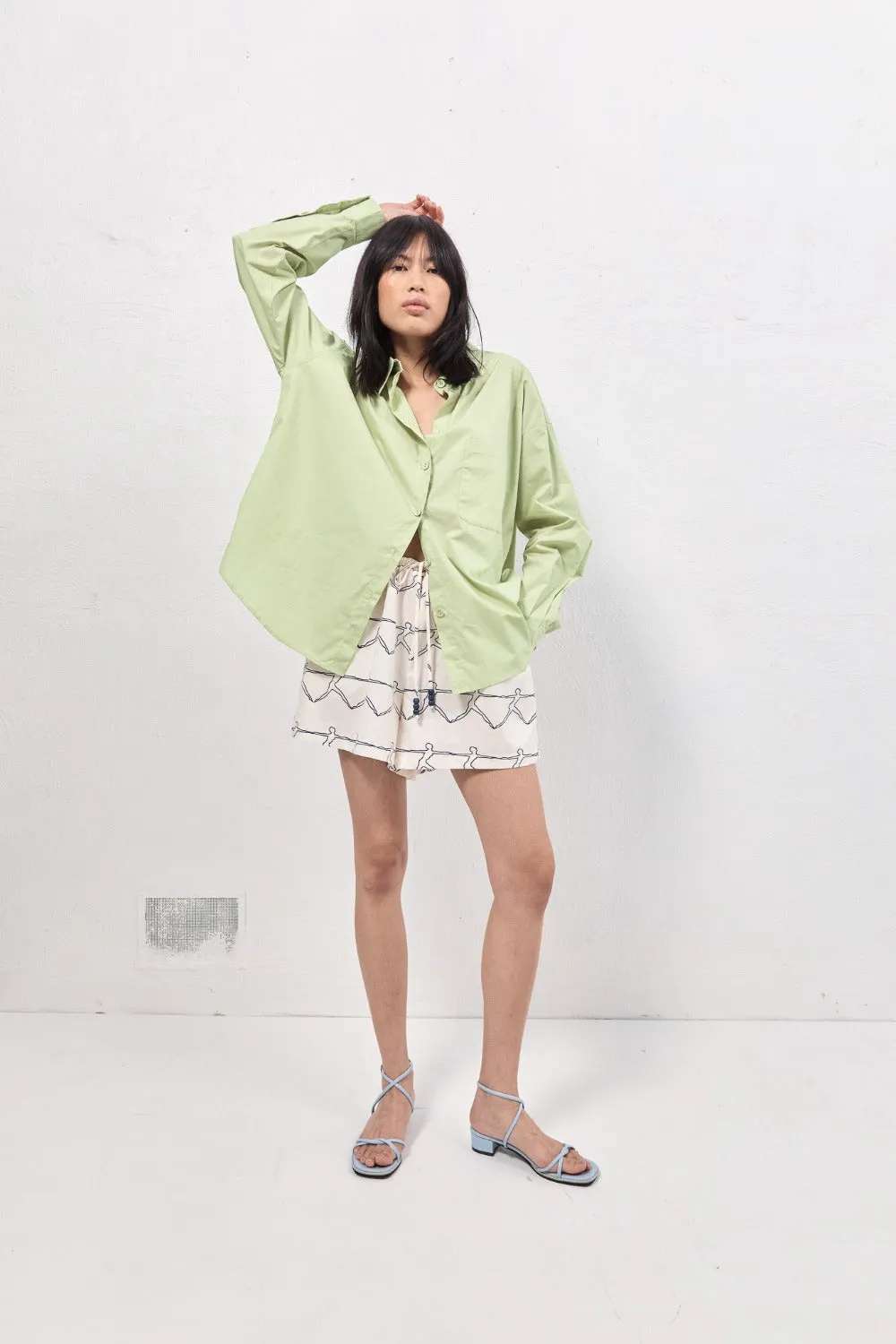 Hanna Shirt Mint sold by Verge Girl product image thumbnail 5