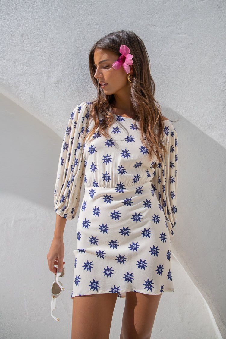 Thalia Bias Cut Mini Dress Soleil sold by Verge Girl product image thumbnail 3
