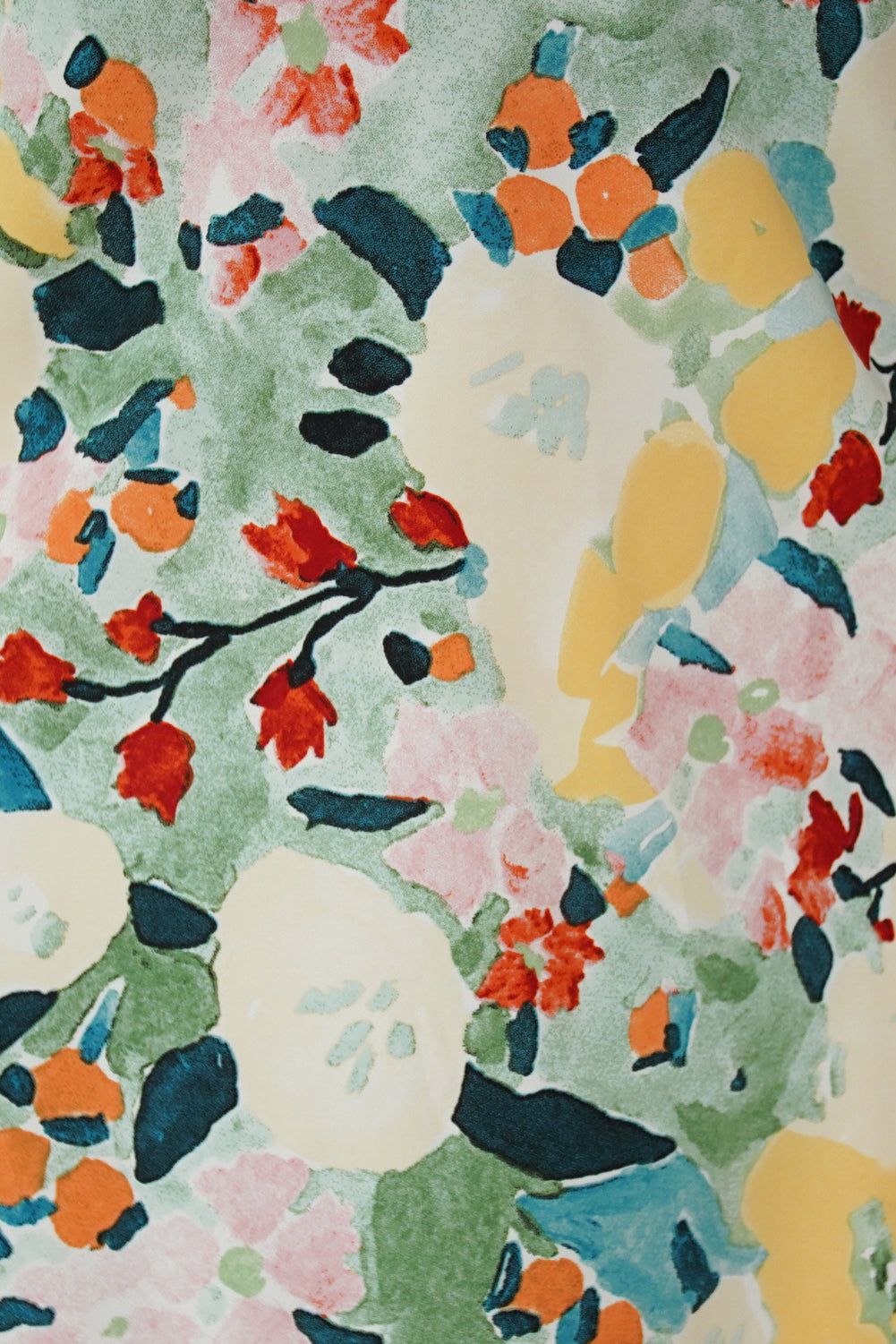 VRG GRL Flower Market Bias Cut Midi Dress // Floral sold by Verge Girl product image thumbnail 8