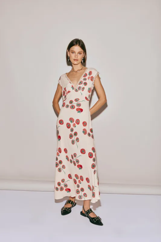 Vintage Lover Bias Cut Maxi Dress Roma sold by Verge Girl