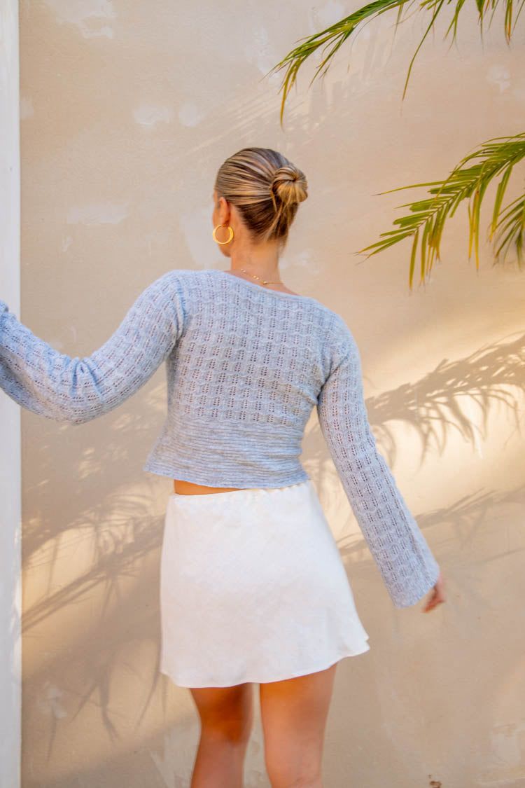 Sol Knit Top Grey Marle sold by Verge Girl product image thumbnail 5