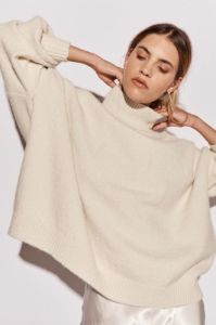 Yumi Knit Jumper Marle sold by Verge Girl