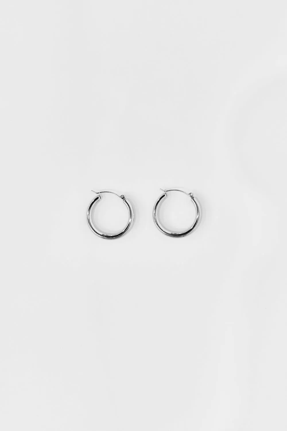Bianca Hoops Silver sold by Verge Girl product image thumbnail 2
