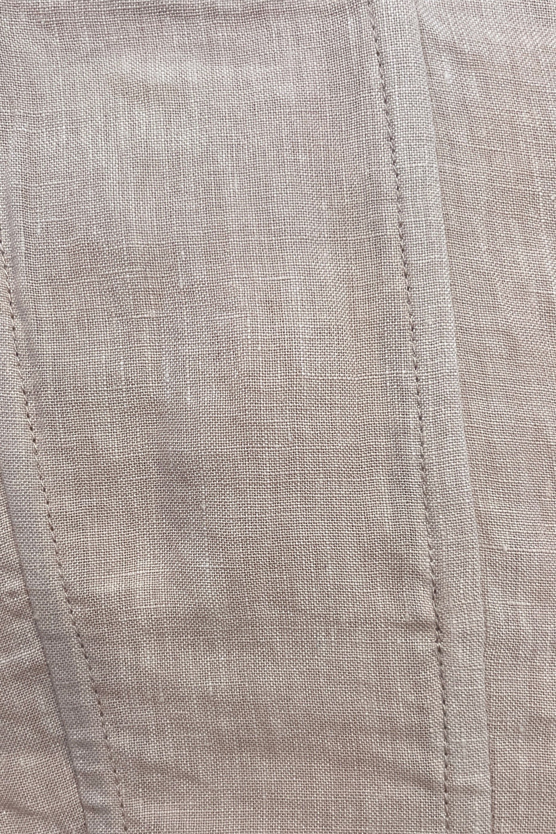 Steal The Moment Linen Corset Top Natural sold by Verge Girl product image thumbnail 9