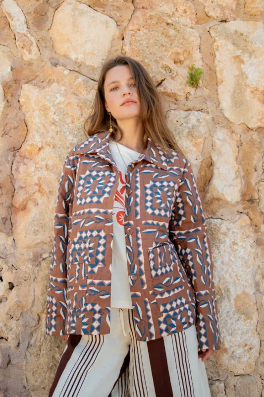 Nights In Palma Jacket Aztec sold by Verge Girl