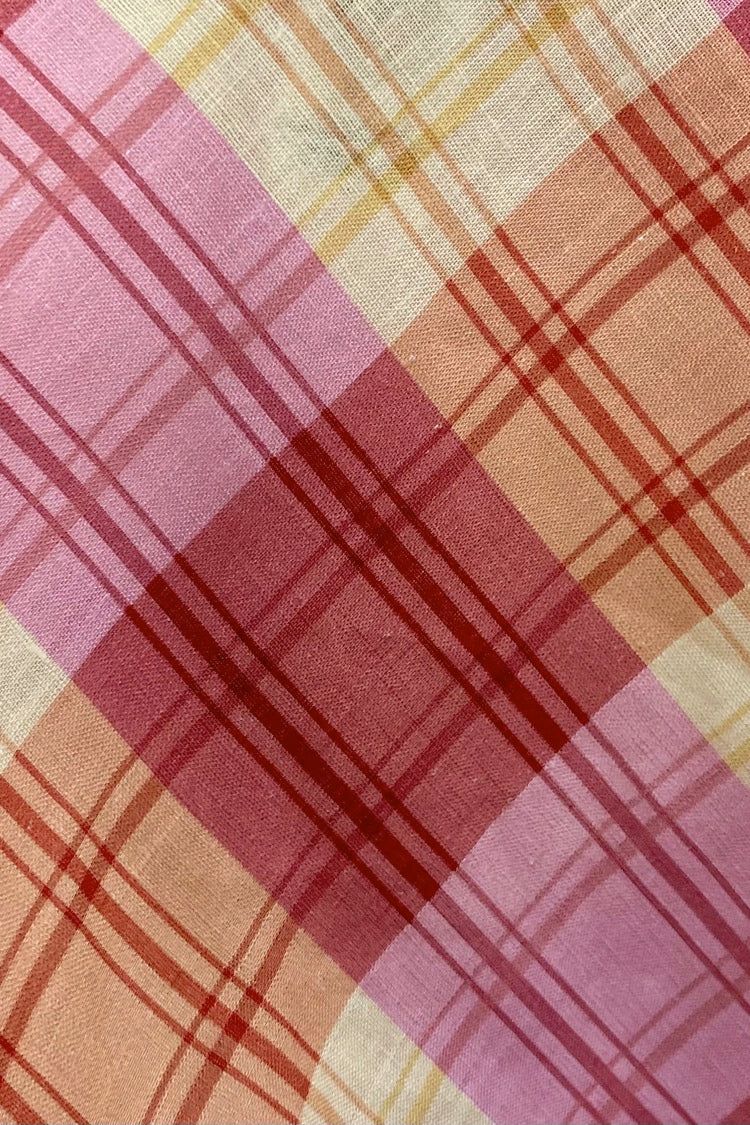 VRG GRL Sun Seeker Bias Cut Linen Mini Dress // Check sold by Verge Girl product image thumbnail 8