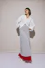 Sanne Maxi Skirt Powder Blue sold by Verge Girl