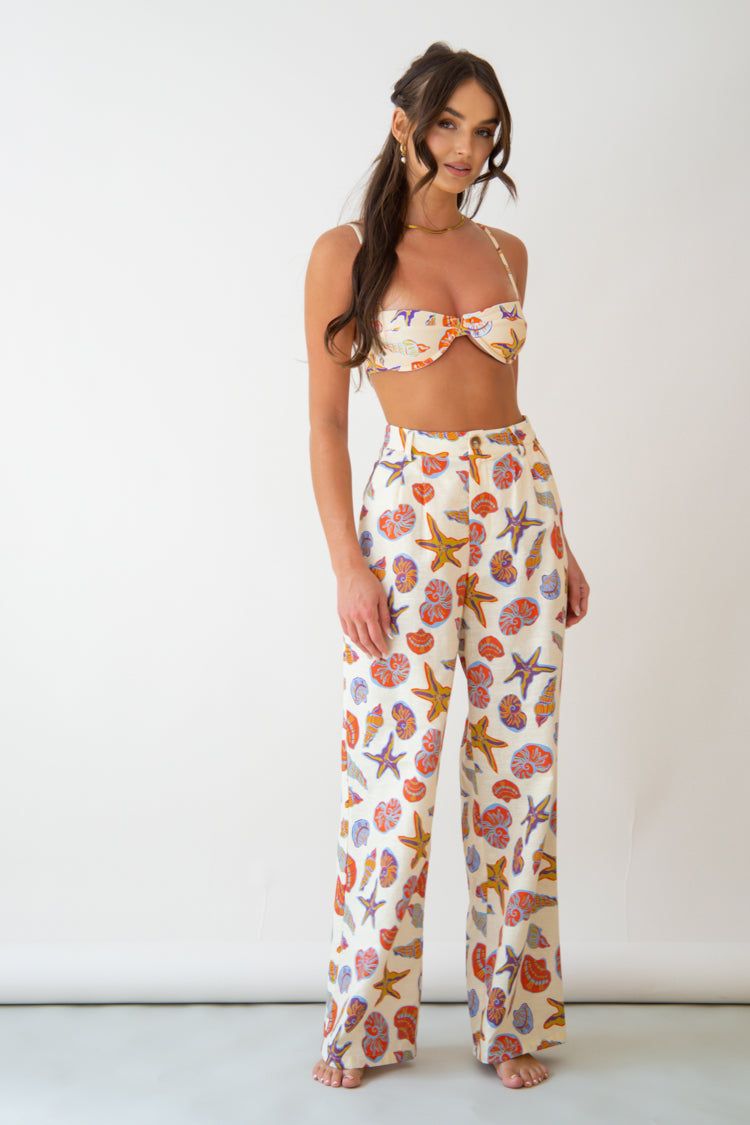 VRG GRL Island Locale Pants // Shell sold by Verge Girl product image thumbnail 5