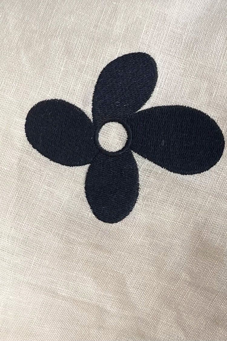 VRG GRL Slow Dancing Linen Midi Skirt // Natural sold by Verge Girl product image thumbnail 9