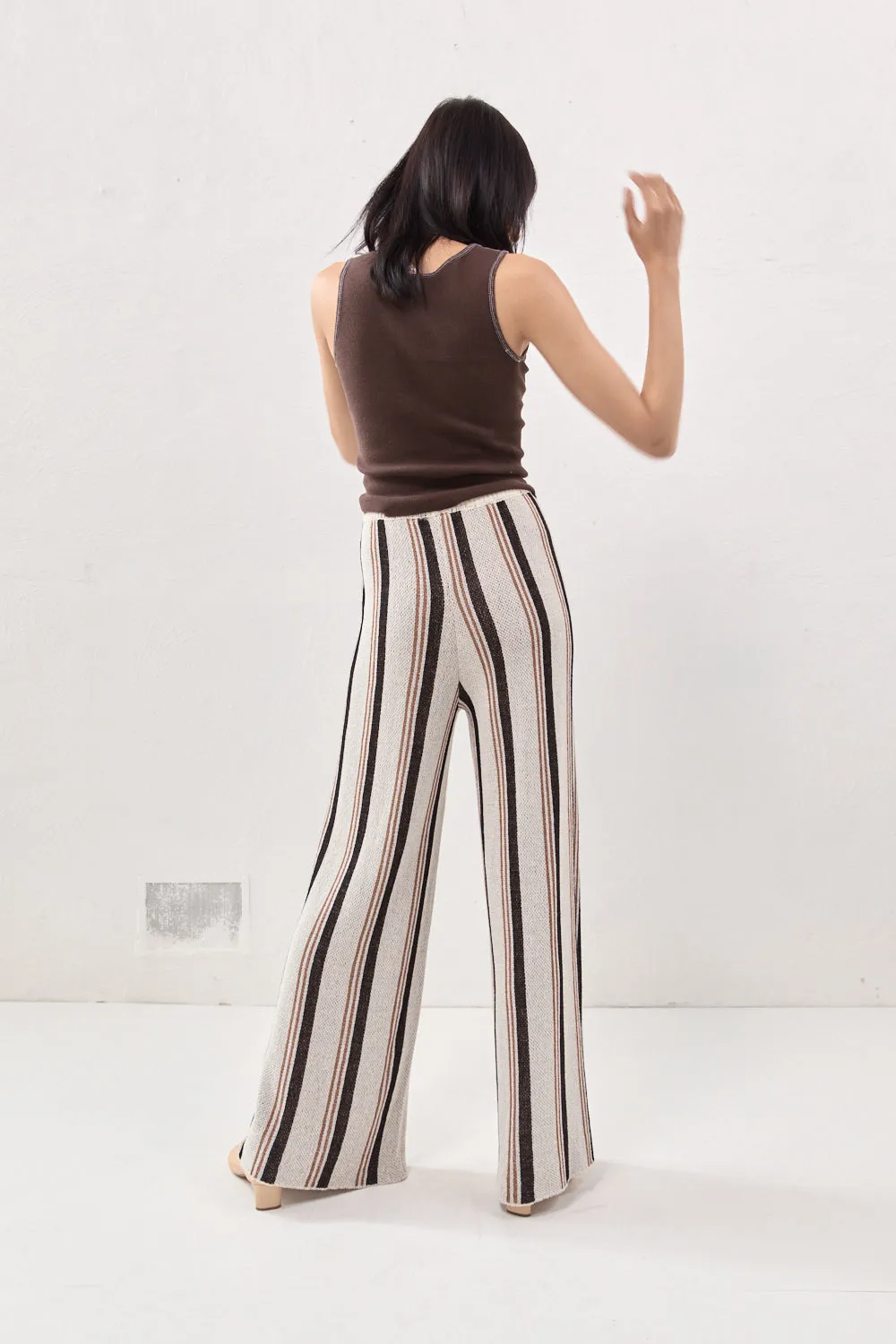 Enzo Knit Pants Stripe sold by Verge Girl product image thumbnail 2