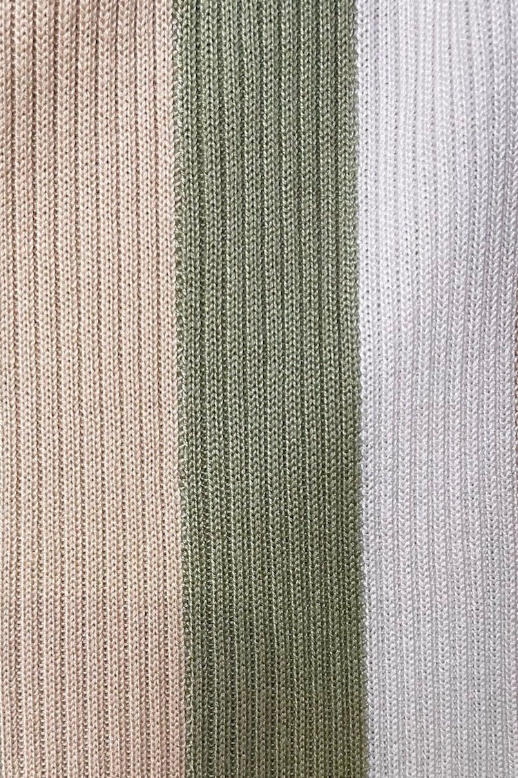 Palmera Knit Maxi Dress Green Stripe sold by Verge Girl product image thumbnail 8