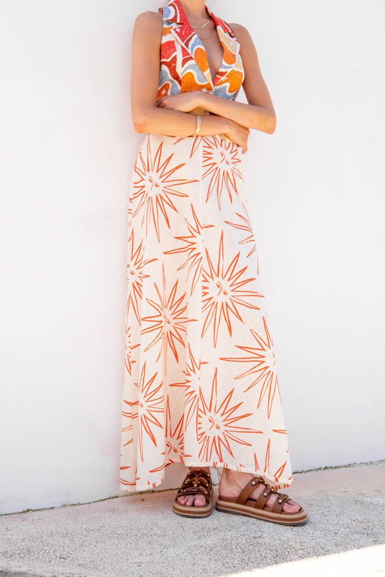 Carmine Bias Cut Maxi Skirt Sundazed sold by Verge Girl product image thumbnail 3