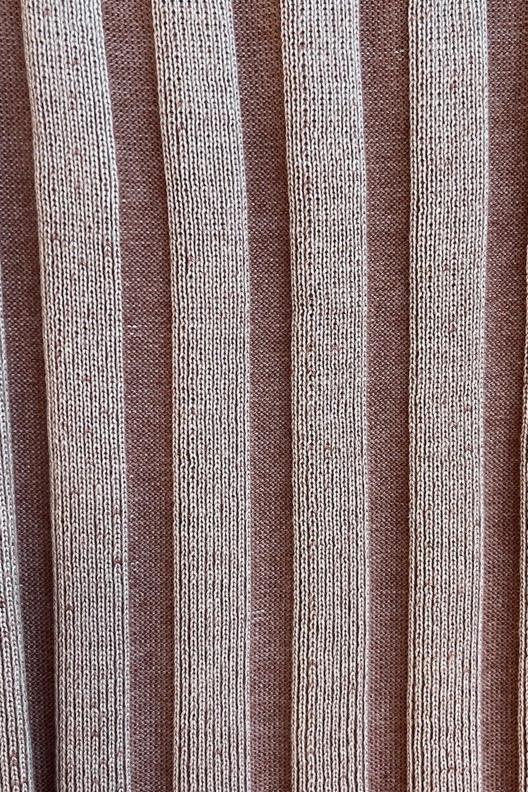 El Mar Knit Maxi Dress Terracotta sold by Verge Girl product image thumbnail 8