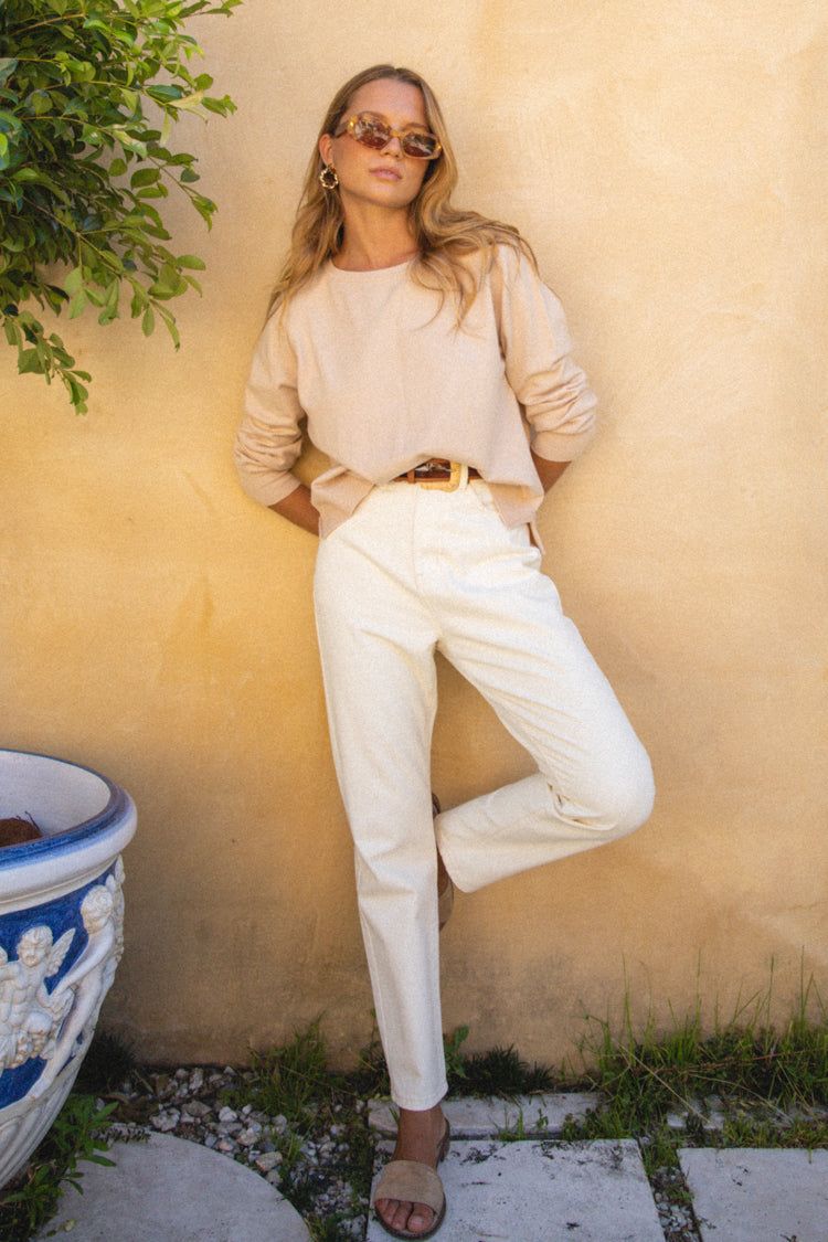 VRG GRL La Vida Knit Jumper // Beige sold by Verge Girl product image thumbnail 2