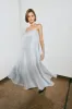 Behati Linen Maxi Dress Sky sold by Verge Girl