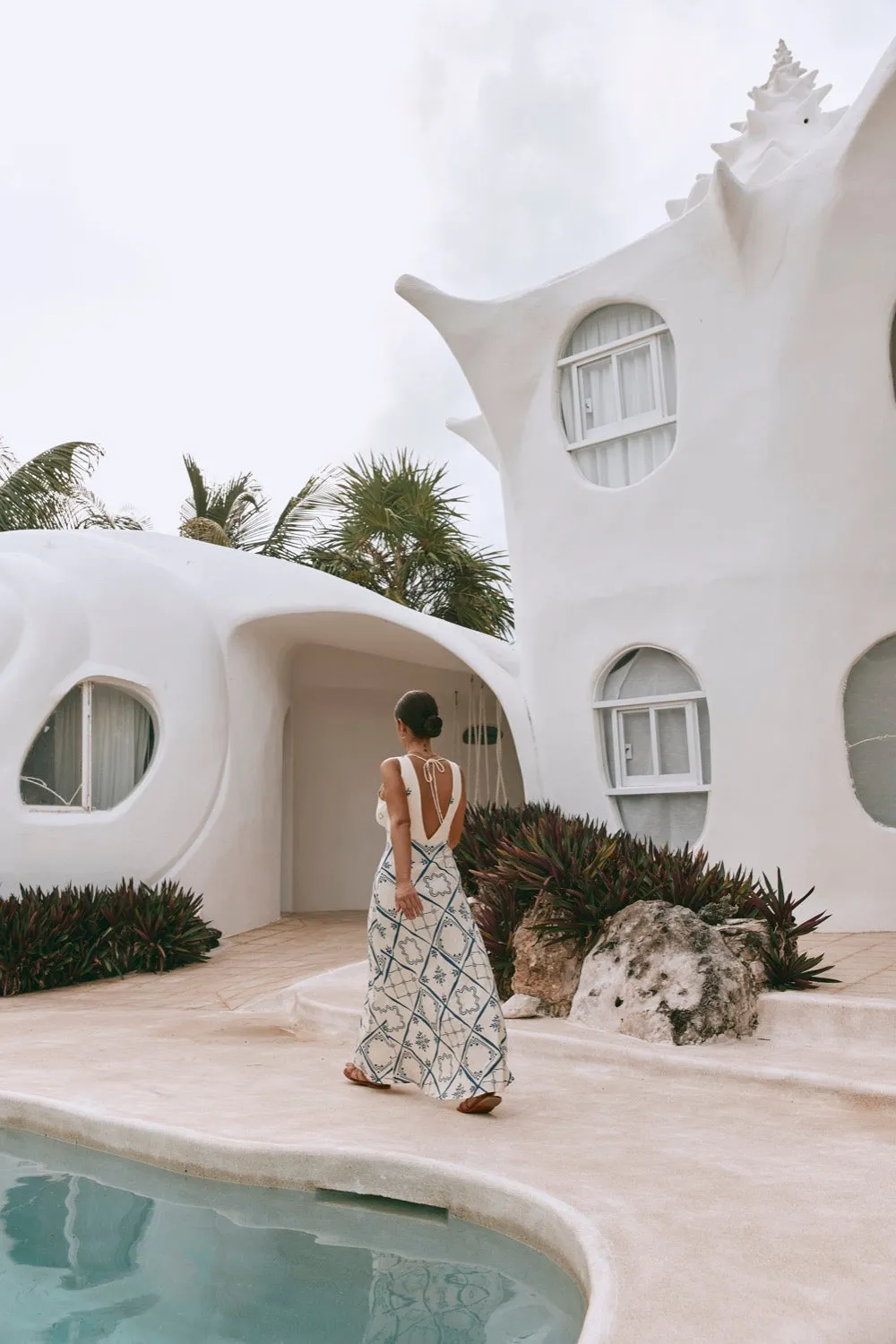 Charley Bias Cut Midi Dress Natural sold by Verge Girl product image thumbnail 2