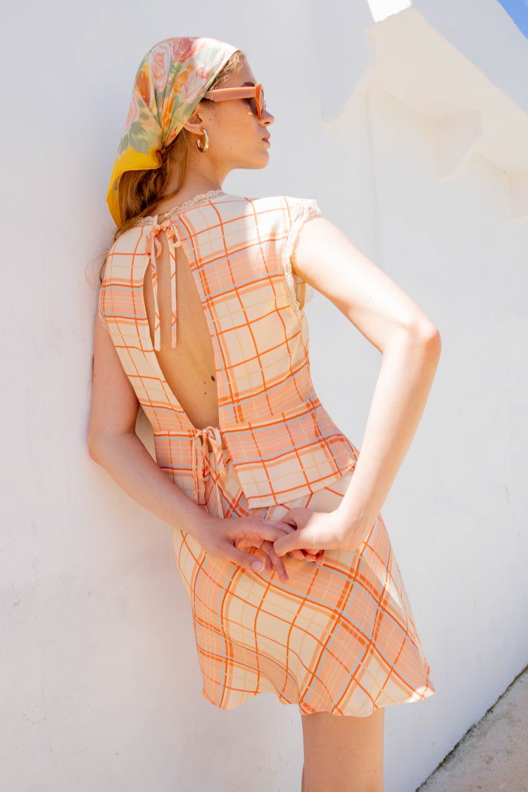 VRG GRL Vintage Lover Tie Back Top // Sorbet sold by Verge Girl product image thumbnail 8