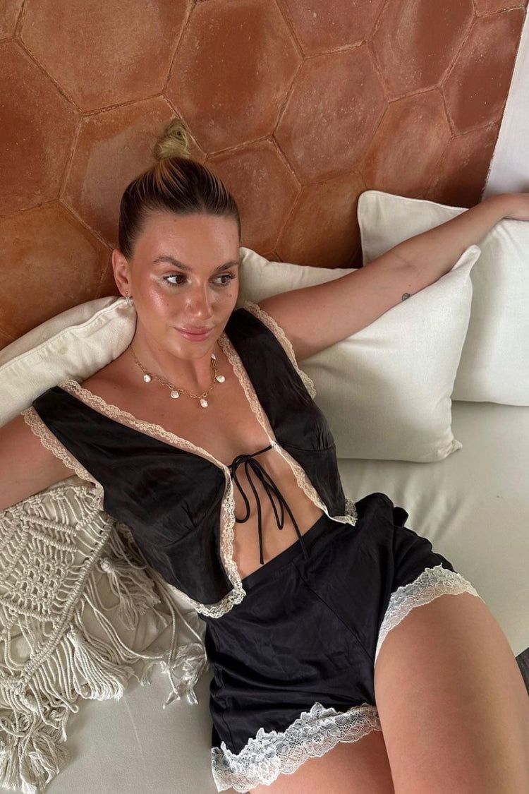 Kick Up The Dust Shorts Black sold by Verge Girl product image thumbnail 2