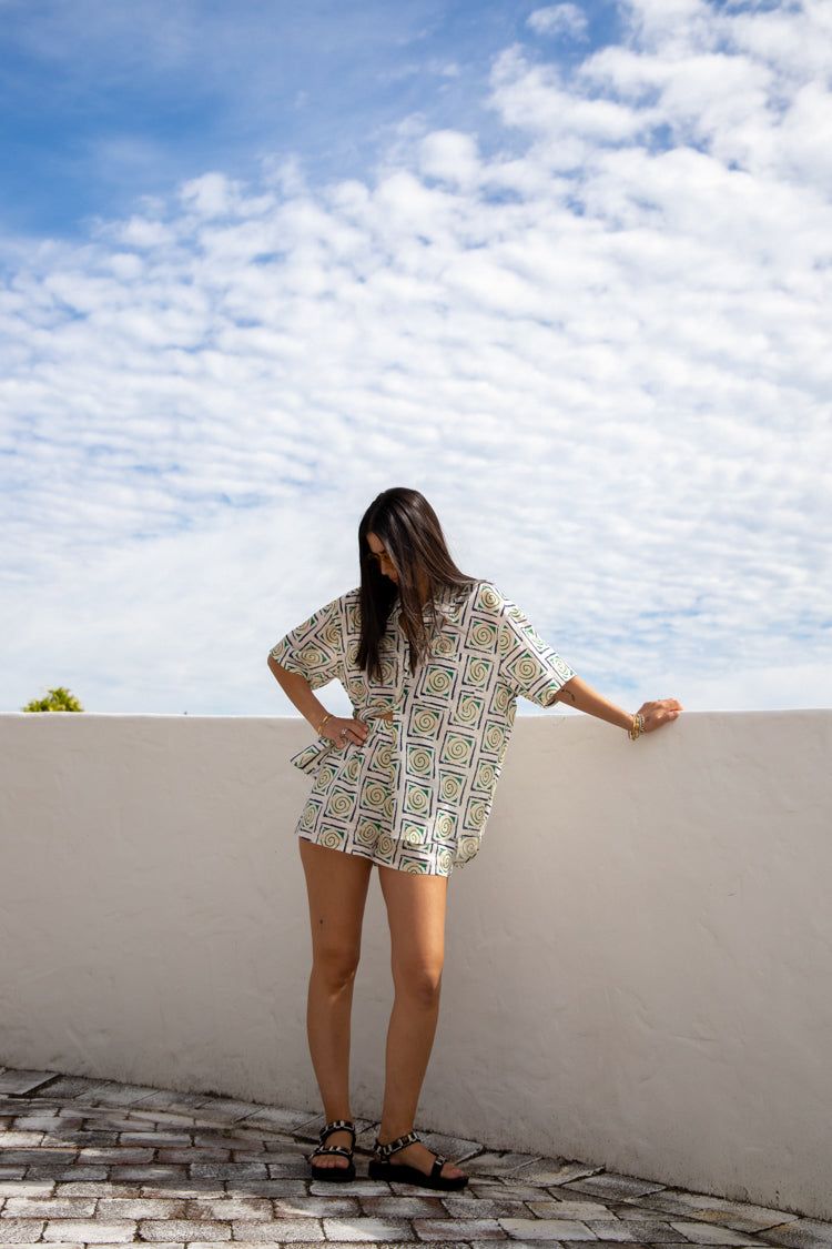 Holiday Shorts Swirl sold by Verge Girl product image thumbnail 5