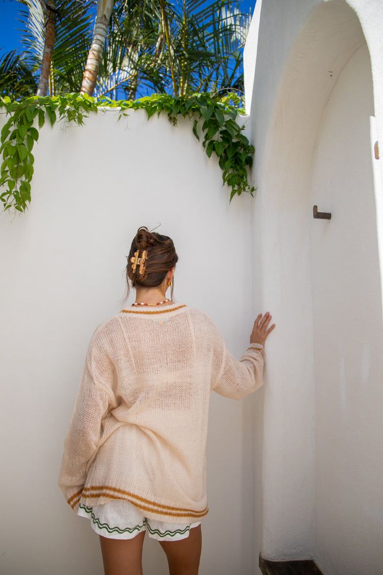 VRG GRL Clementine Knit Jumper // Natural sold by Verge Girl product image thumbnail 6
