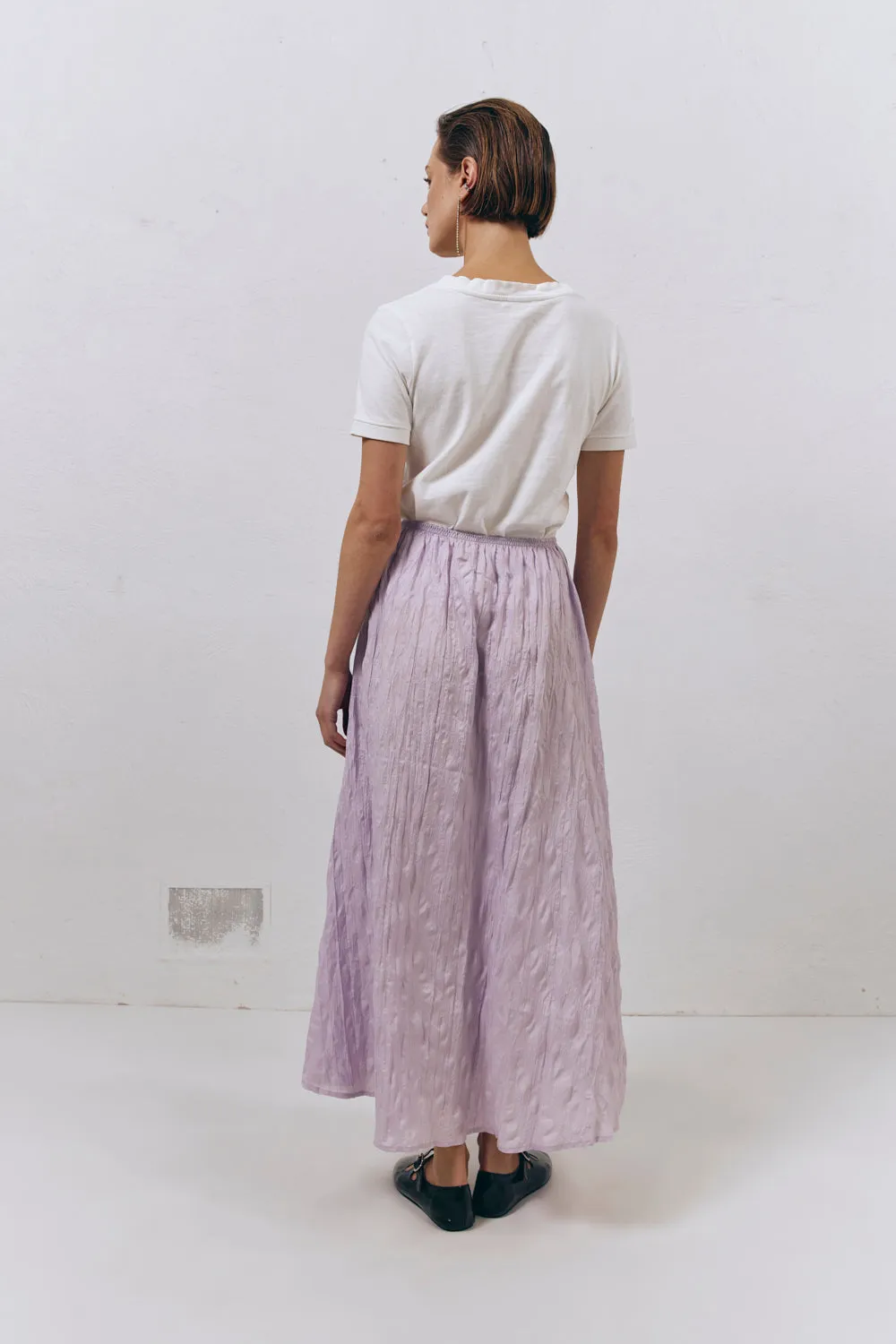 Solara Midi Skirt Lilac sold by Verge Girl product image thumbnail 3