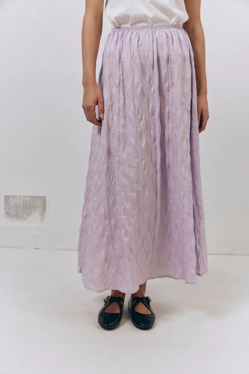 Solara Midi Skirt Lilac sold by Verge Girl product image thumbnail 4