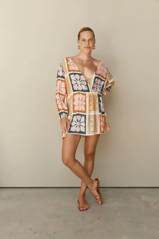 Odessa Smock Mini Dress Sunnei sold by Verge Girl